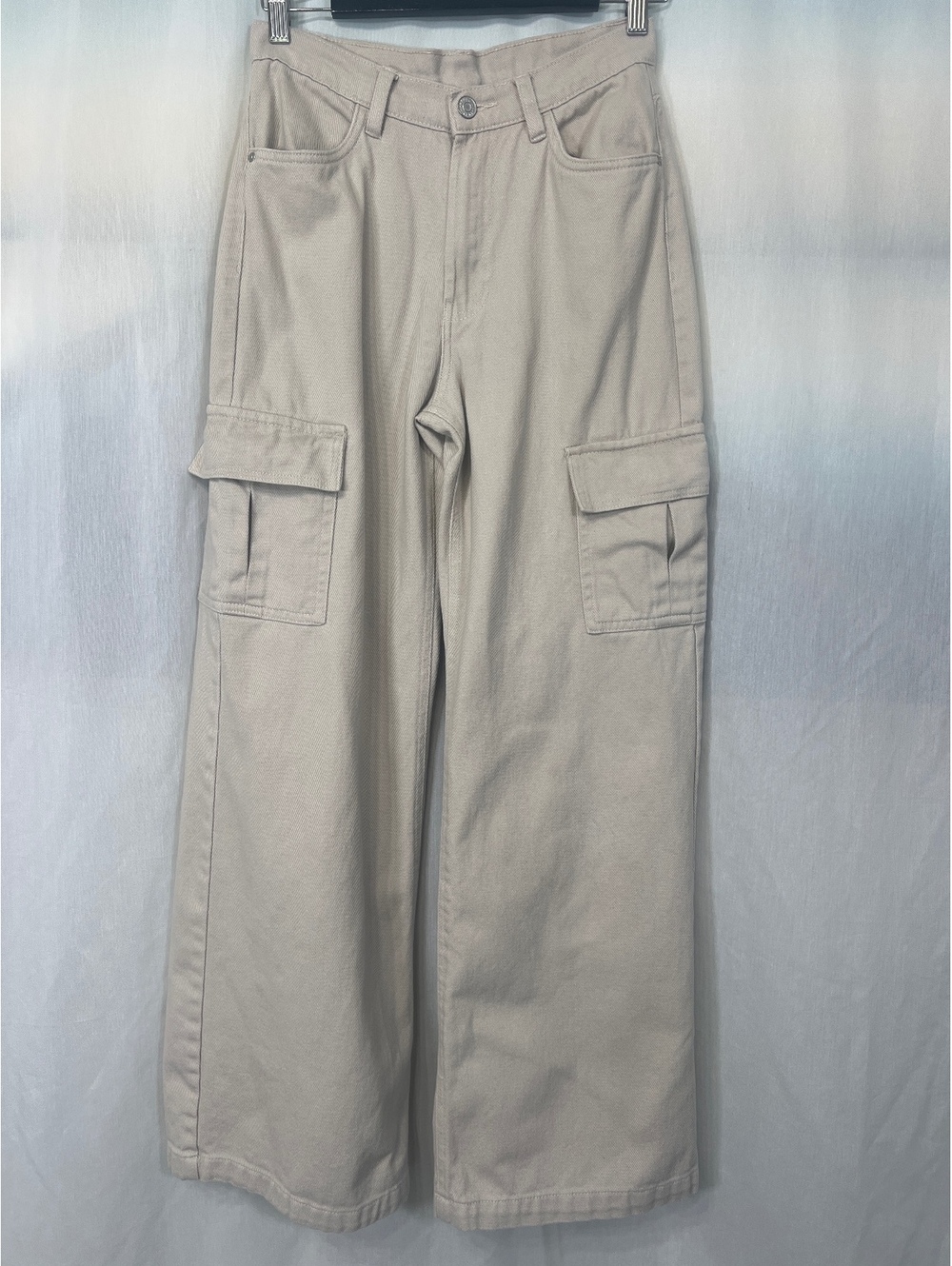 Refuge Wide Leg High Waist Cargo Jeans Women's Small